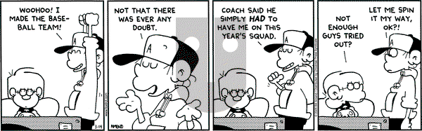 FoxTrot - Monday March 14, 2005 Comic Strip
