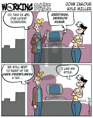 Working Daze on Saturday March 5, 2005 Comic Strip