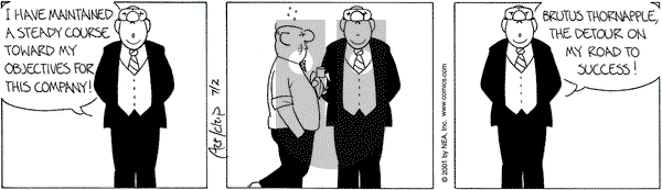 The Born Loser on Monday July 2, 2001 Comic Strip