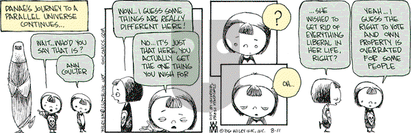 Non Sequitur on Friday August 11, 2006 Comic Strip