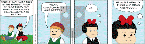 Nancy on Wednesday May 26, 2021 Comic Strip