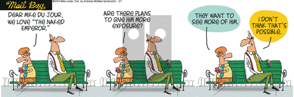 Mike du Jour on Friday March 7, 2025 Comic Strip