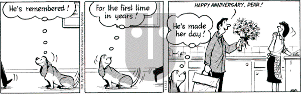 Fred Basset on Tuesday November 22, 2005 Comic Strip