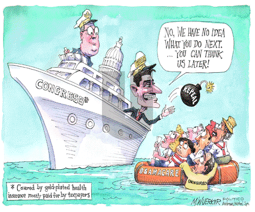 Matt Wuerker on Saturday January 14, 2017 Comic Strip