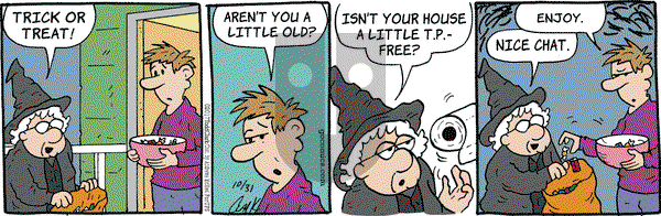 Lola on Tuesday October 31, 2017 Comic Strip