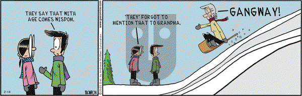 Grand Avenue on Tuesday February 14, 2023 Comic Strip