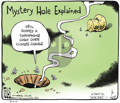Tom Toles on Sunday August 10, 2014 Comic Strip