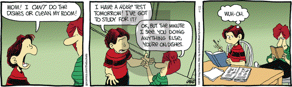 The Buckets on Tuesday November 6, 2018 Comic Strip