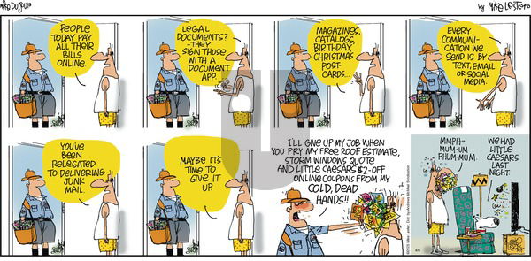 Mike du Jour on Sunday April 6, 2025 Comic Strip