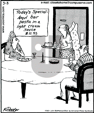 Close to Home - Saturday March 3, 2001 Comic Strip