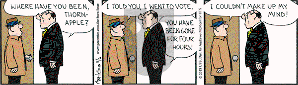 The Born Loser on Tuesday November 6, 2018 Comic Strip