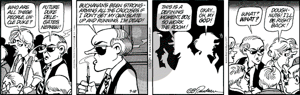 Doonesbury on Monday July 10, 2000 Comic Strip