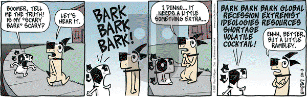 Pooch Cafe on Monday October 3, 2011 Comic Strip