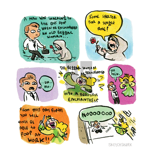 Sketchshark Comics on Monday May 4, 2020 Comic Strip
