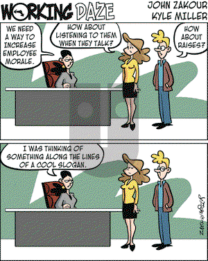 Working Daze on Tuesday January 2, 2007 Comic Strip