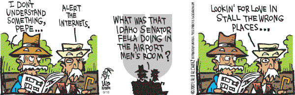 La Cucaracha on Wednesday September 12, 2007 Comic Strip