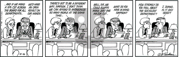 Doonesbury on Wednesday December 16, 1981 Comic Strip