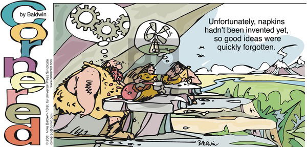 Cornered on Sunday February 4, 2001 Comic Strip