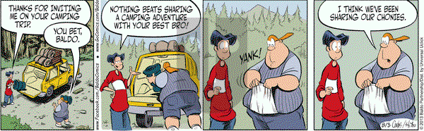 Baldo on Saturday August 3, 2013 Comic Strip