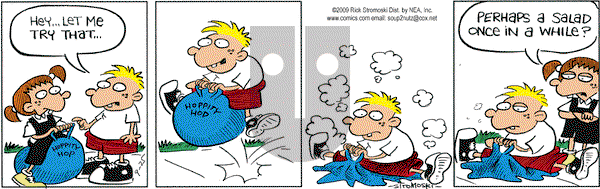 Soup to Nutz - Old on Friday September 25, 2009 Comic Strip