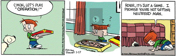 Red and Rover on Wednesday January 17, 2001 Comic Strip