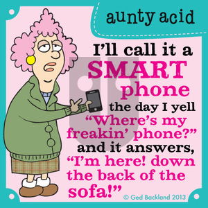 Aunty Acid on Tuesday November 5, 2013 Comic Strip