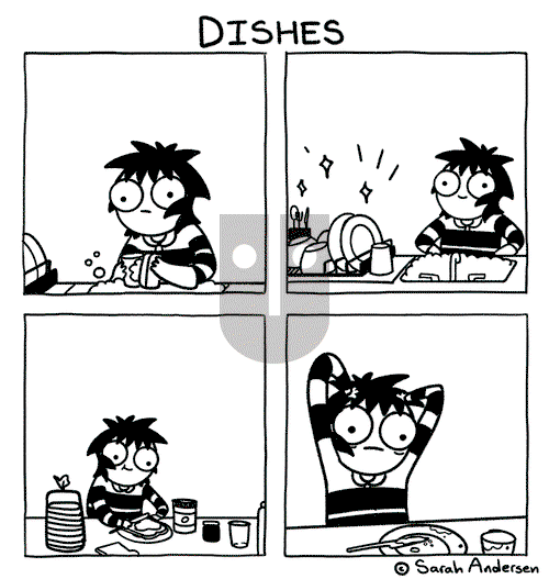 Sarah's Scribbles on Friday April 29, 2022 Comic Strip