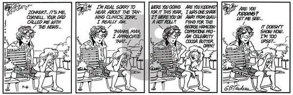 Doonesbury on Thursday July 6, 1978 Comic Strip