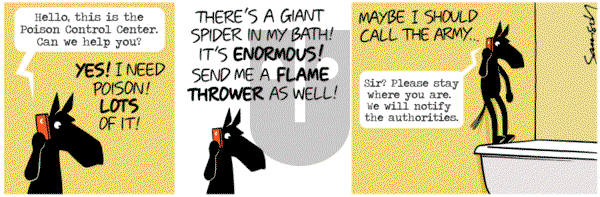Dark Side of the Horse on Monday September 2, 2013 Comic Strip