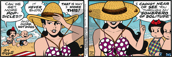 Nancy on Friday June 20, 2014 Comic Strip