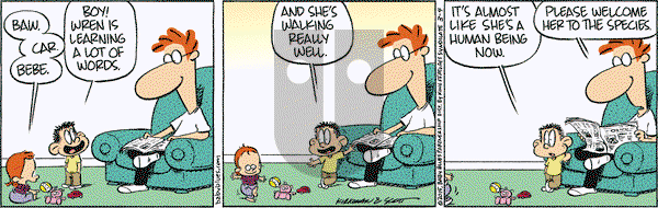 Baby Blues on Wednesday March 4, 2015 Comic Strip
