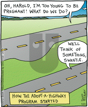 The Argyle Sweater on Monday December 3, 2012 Comic Strip