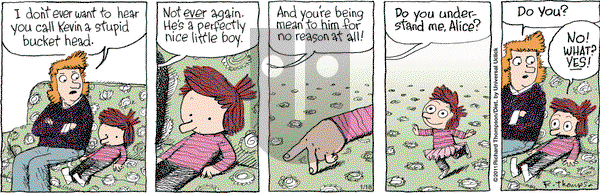 Cul de Sac on Monday January 18, 2016 Comic Strip