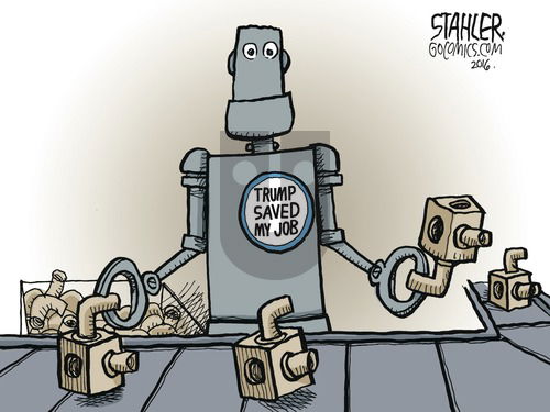 Jeff Stahler on Sunday December 4, 2016 Comic Strip