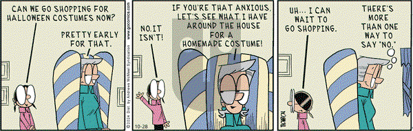 Grand Avenue on Monday October 28, 2024 Comic Strip