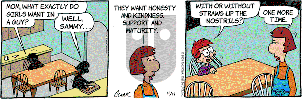 Lola - Tuesday November 17, 2009 Comic Strip