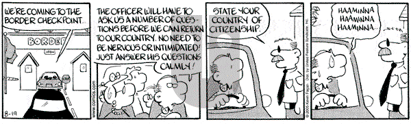 Drabble on Friday August 19, 2005 Comic Strip