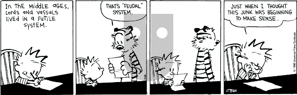 Calvin and Hobbes - Friday October 26, 1990 Comic Strip