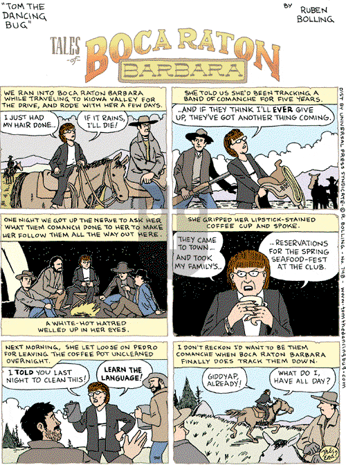 Tom the Dancing Bug on Saturday April 30, 2005 Comic Strip