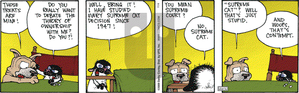 Get Fuzzy on Tuesday November 4, 2008 Comic Strip