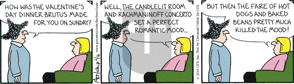 The Born Loser on Tuesday February 16, 2016 Comic Strip