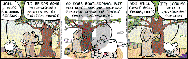 DeFlocked on Monday March 16, 2009 Comic Strip