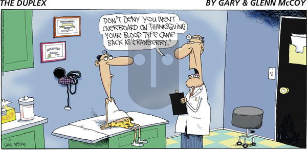 The Duplex on Sunday November 27, 2016 Comic Strip