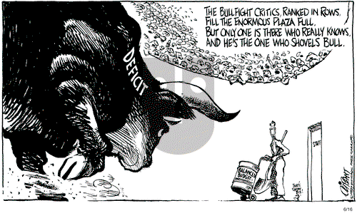 Pat Oliphant on Tuesday June 16, 1987 Comic Strip