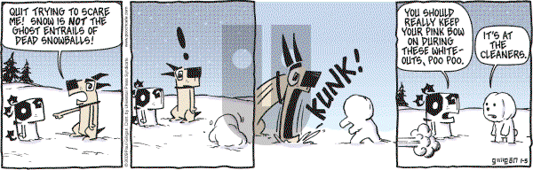 Pooch Cafe on Monday January 5, 2009 Comic Strip