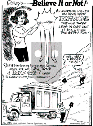 Ripley's Believe It or Not on Saturday May 25, 2002 Comic Strip