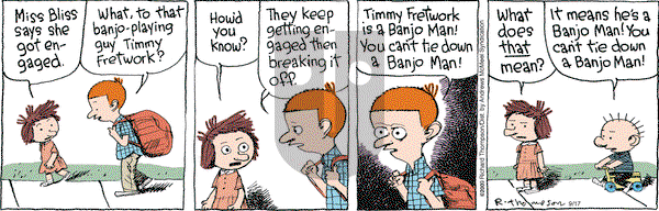 Cul de Sac on Tuesday September 17, 2019 Comic Strip