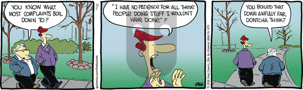 The Buckets on Monday December 5, 2016 Comic Strip