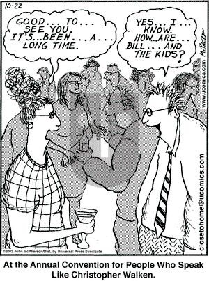 Close to Home on Wednesday October 22, 2003 Comic Strip
