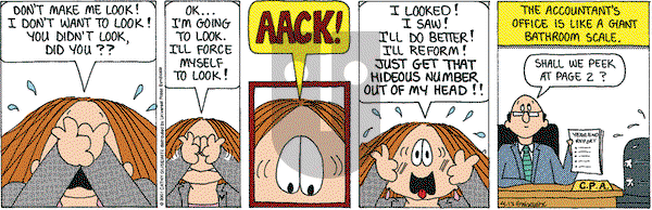Cathy Classics on Thursday April 12, 2012 Comic Strip